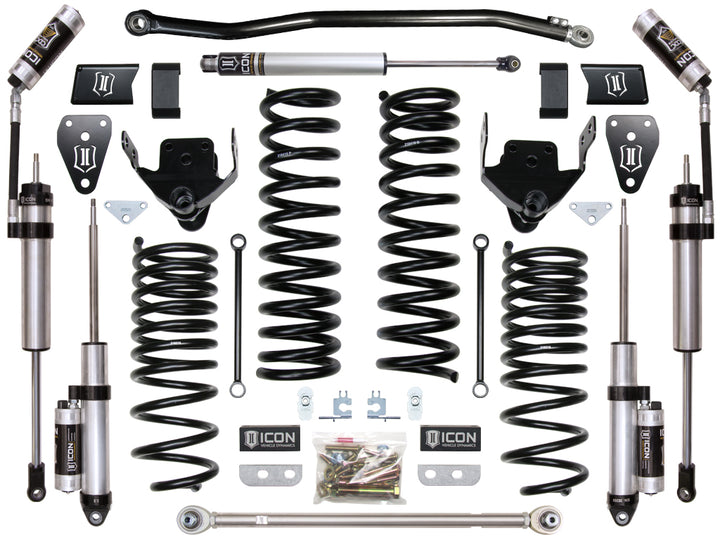 ICON Vehicle Dynamics 2014-2026 Ram 2500 4WD, Diesel, Coil Spring Rear, 4.5" Lift, Stage 4 Suspension System, w/ Performance Rear Coil Springs