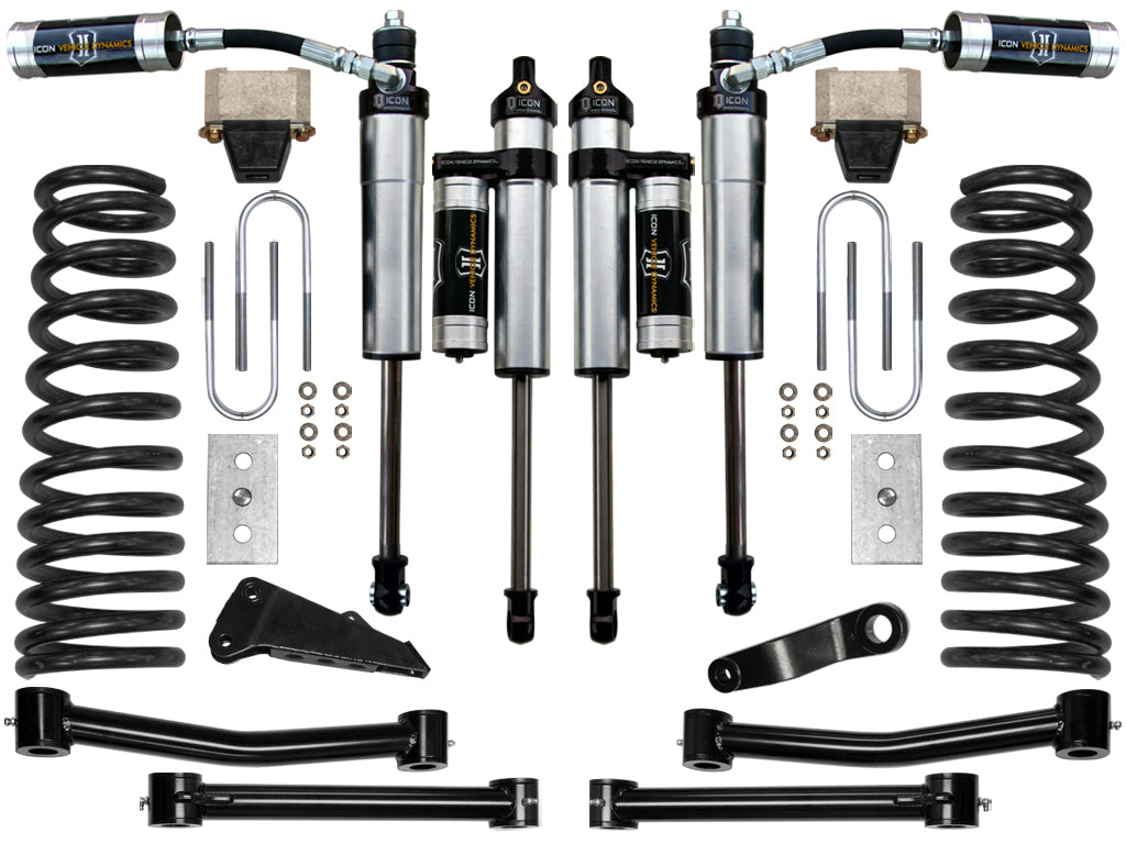 ICON Vehicle Dynamics 2009-12 Ram 2500/3500, 4.5" Lift, Stage 3 Suspension System