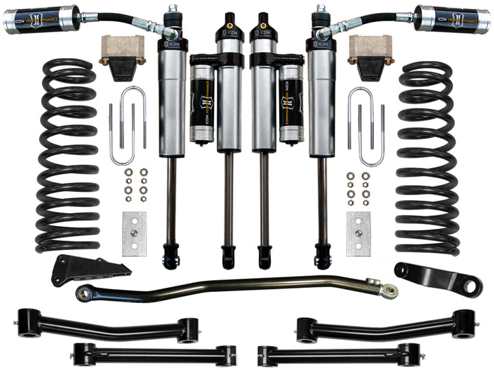 ICON Vehicle Dynamics 2009-12 Ram 2500/3500, 4.5" Lift, Stage 4 Suspension System