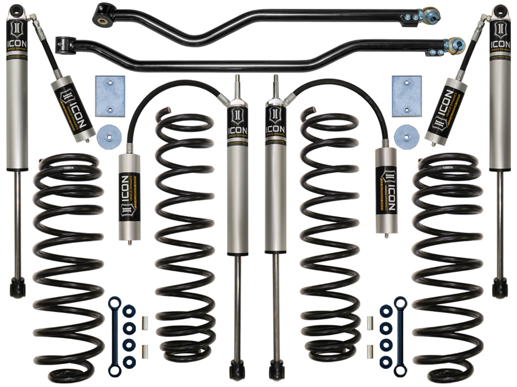 ICON Vehicle Dynamics 2007-18 Jeep JK Wrangler, 3" Lift, Stage 3 Suspension System