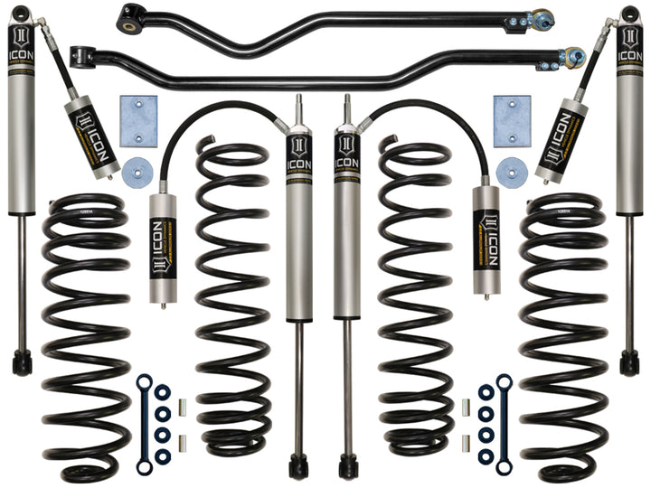 ICON Vehicle Dynamics 2007-18 Jeep JK Wrangler, 3" Lift, Stage 3 Suspension System