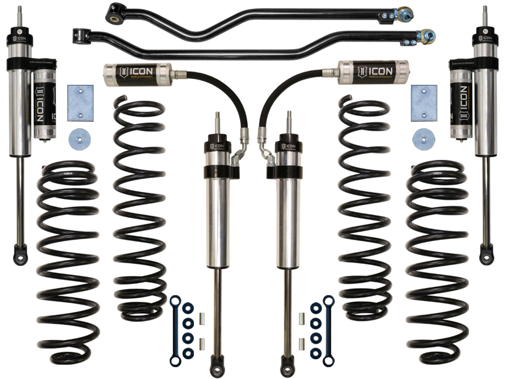 ICON Vehicle Dynamics 2007-18 Jeep JK Wrangler, 3" Lift, Stage 4 Suspension System
