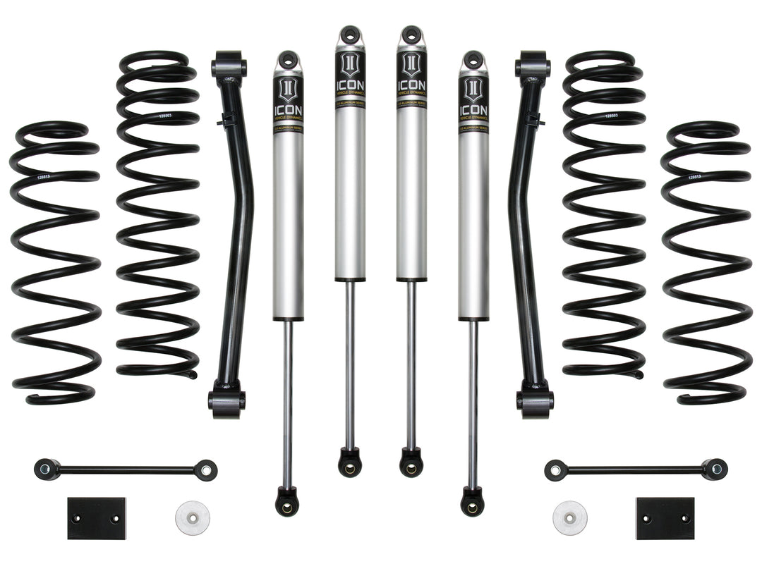 ICON Vehicle Dynamics 2018-Up Jeep JL Wrangler, 2.5" Lift, Stage 2 Suspension System