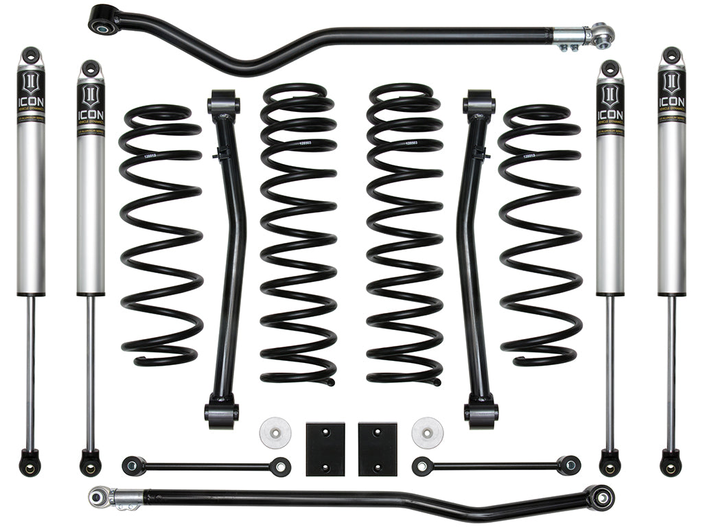 ICON Vehicle Dynamics 2018-Up Jeep JL Wrangler, 2.5" Lift, Stage 3 Suspension System