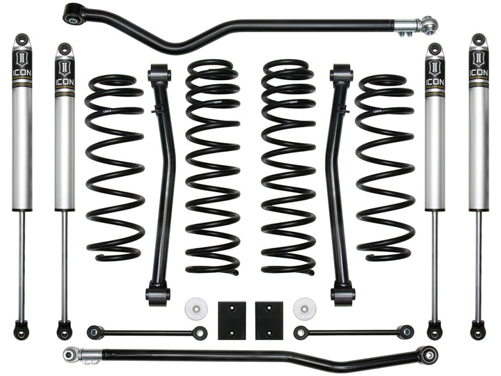 ICON Vehicle Dynamics 2018-Up Jeep JL Wrangler, 2.5" Lift, Stage 3 Suspension System