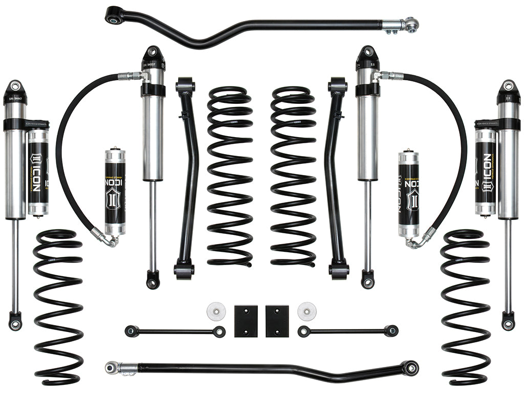 ICON Vehicle Dynamics 2018-Up Jeep JL Wrangler, 2.5" Lift, Stage 5 Suspension System