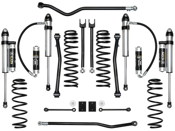 ICON Vehicle Dynamics 2018-Up Jeep JL Wrangler, 2.5" Lift, Stage 6 Suspension System