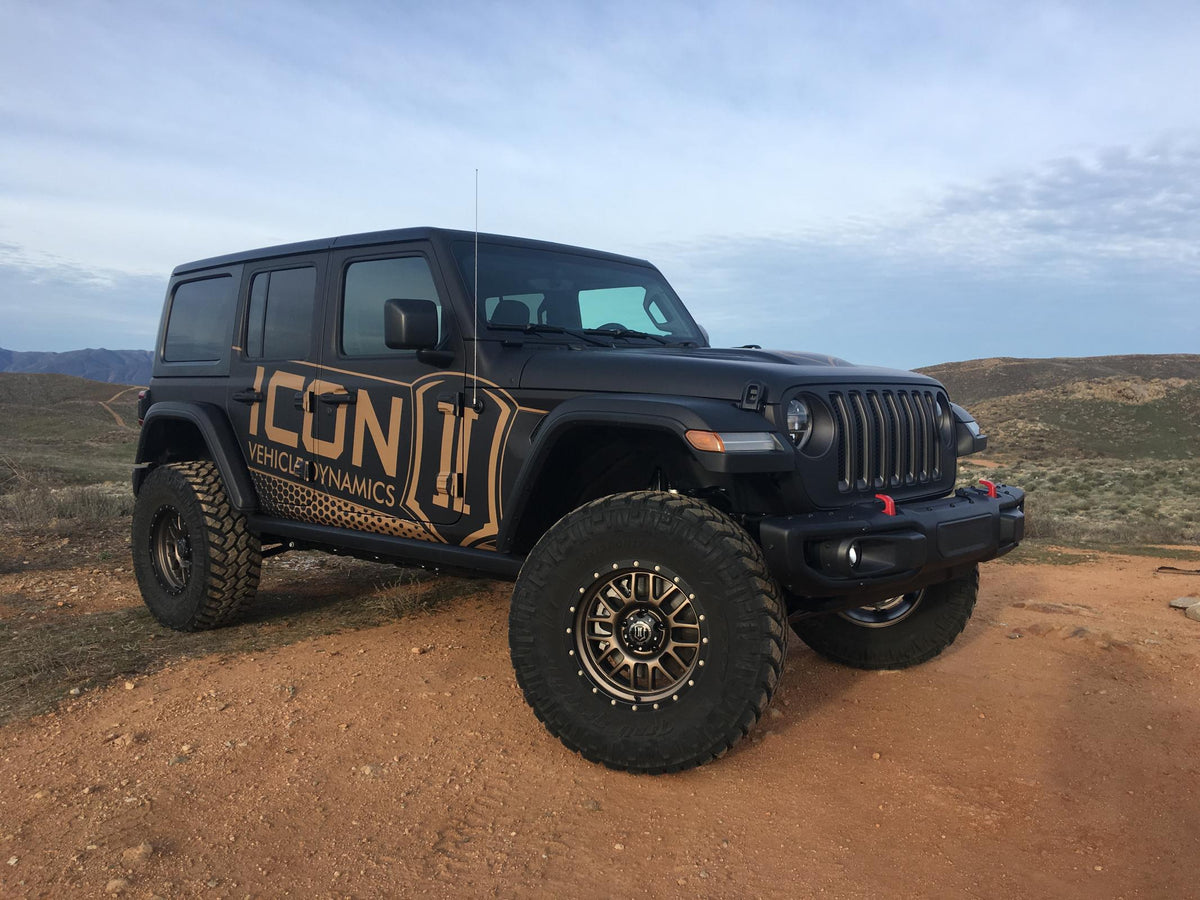 ICON Vehicle Dynamics 2018-Up Jeep JL Wrangler, 2.5" Lift, Stage 8 Suspension System