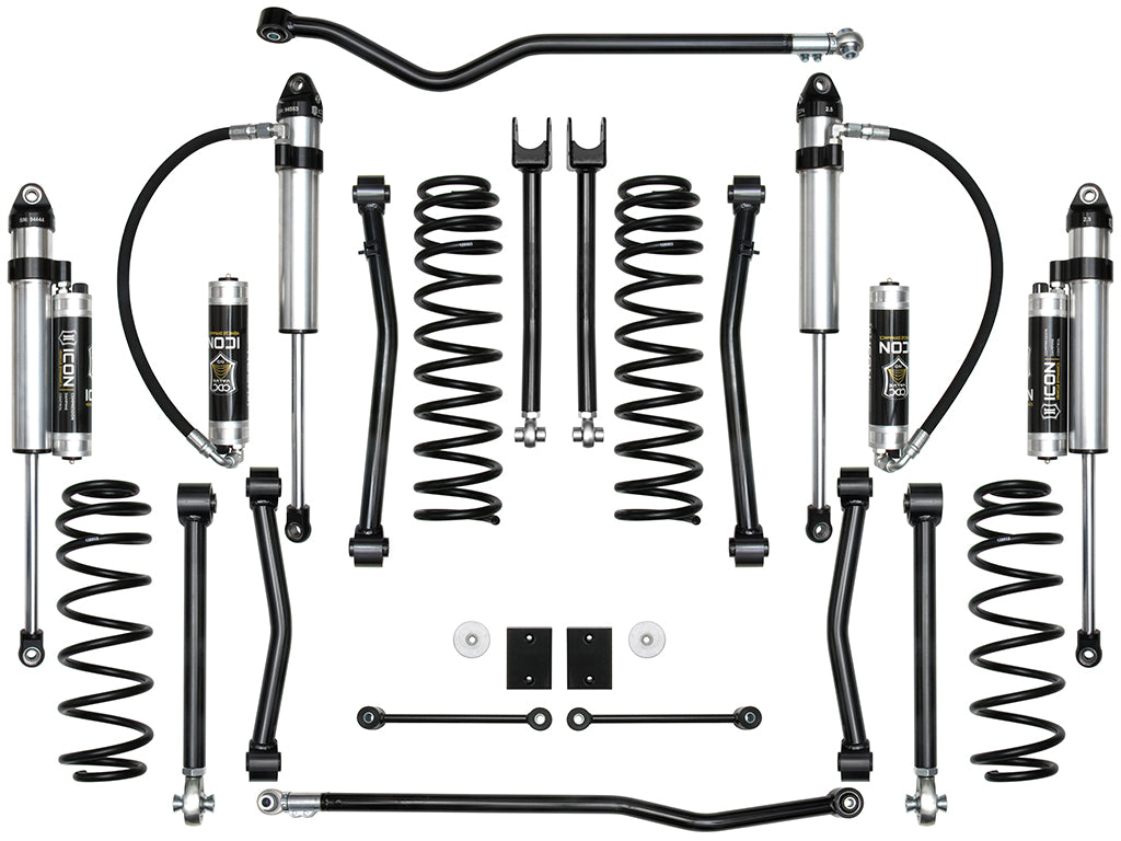ICON Vehicle Dynamics 2018-Up Jeep JL Wrangler, 2.5" Lift, Stage 8 Suspension System