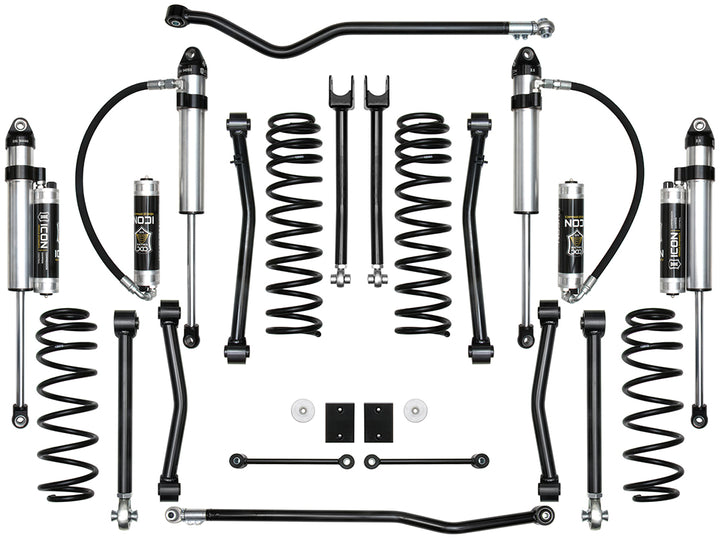 ICON Vehicle Dynamics 2018-Up Jeep JL Wrangler, 2.5" Lift, Stage 8 Suspension System