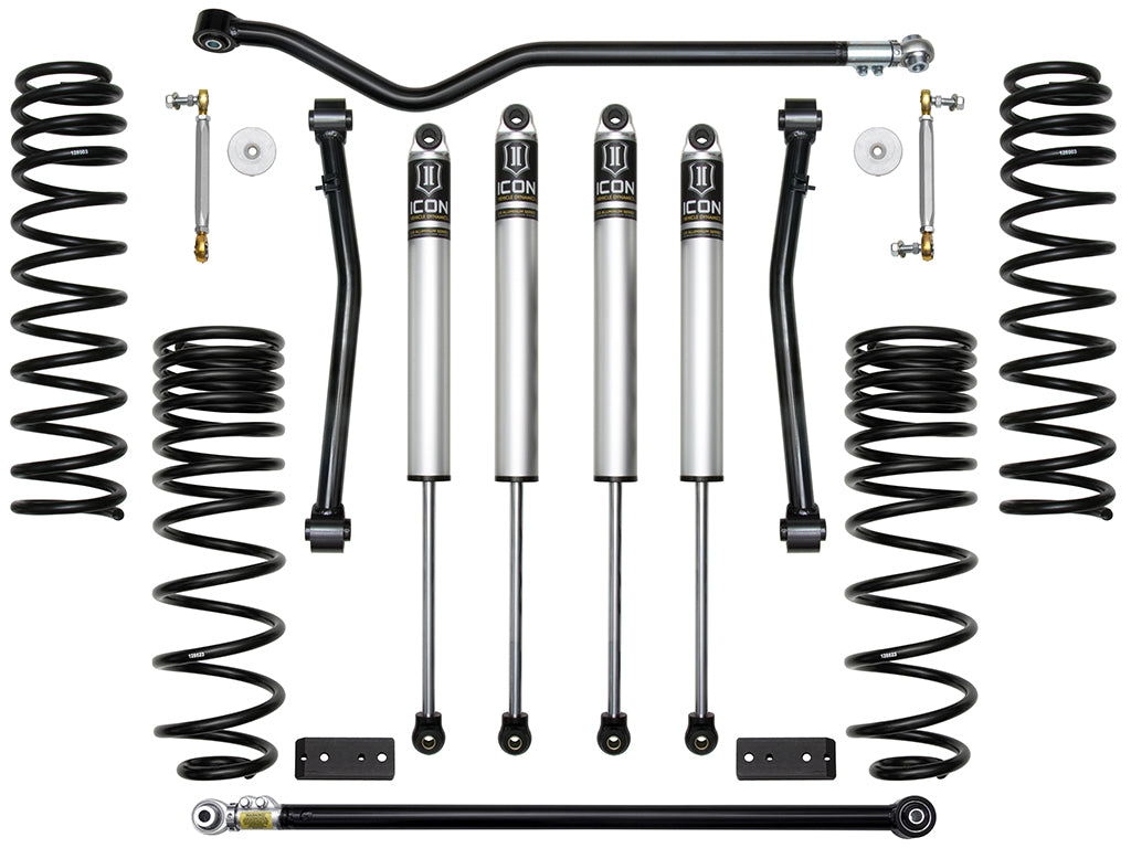 ICON Vehicle Dynamics 2020-Up Jeep Gladiator, 2.5" Lift, Stage 4 Suspension System