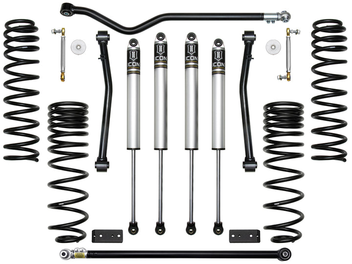 ICON Vehicle Dynamics 2020-Up Jeep Gladiator, 2.5" Lift, Stage 4 Suspension System