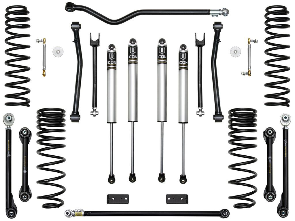 ICON Vehicle Dynamics 2020-Up Jeep Gladiator, 2.5" Lift, Stage 5 Suspension System, Tubular UCA
