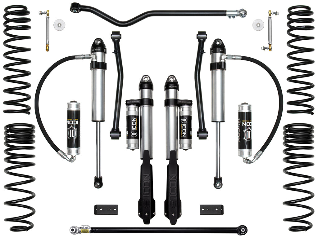 ICON Vehicle Dynamics 2020-Up Jeep Gladiator, 2.5" Lift, Stage 6 Suspension System