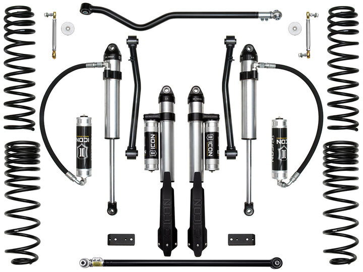 ICON Vehicle Dynamics 2020-Up Jeep Gladiator, 2.5" Lift, Stage 6 Suspension System