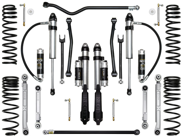 ICON Vehicle Dynamics 2020-Up Jeep Gladiator, 2.5" Lift, Stage 8 Suspension System, Billet UCA
