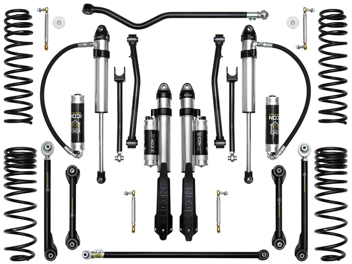 ICON Vehicle Dynamics 2020-Up Jeep Gladiator, 2.5" Lift, Stage 8 Suspension System, Tubular UCA