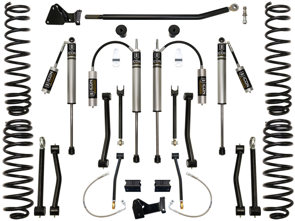 ICON Vehicle Dynamics 2007-18 Jeep JK Wrangler, 4.5" Lift, Stage 2 Suspension System