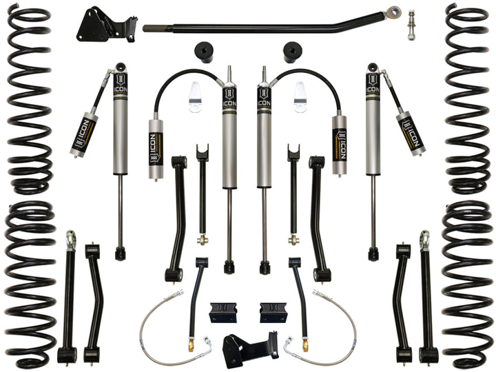 ICON Vehicle Dynamics 2007-18 Jeep JK Wrangler, 4.5" Lift, Stage 2 Suspension System