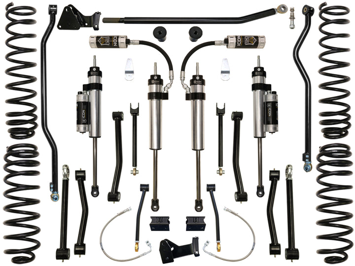 ICON Vehicle Dynamics 2007-18 Jeep JK Wrangler, 4.5" Lift, Stage 4 Suspension System