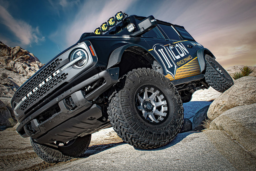 ICON Vehicle Dynamics 2021-2026 Ford Bronco, Non-Sasquatch, 3-4" Lift, Stage 7 Suspension System, CDCV, Tubular, Heavy Rate Rear Springs