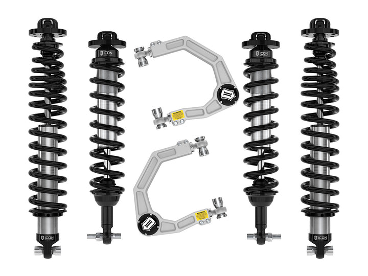 ICON Vehicle Dynamics 2021-2026 Ford Bronco, Sasquatch, 2-3" Lift, Stage 3 Suspension System, Billet