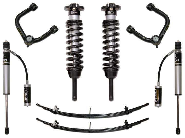ICON Vehicle Dynamics 2005-2015 Toyota Tacoma 0-3.5" Lift, Stage 3 Suspension System, Tubular
