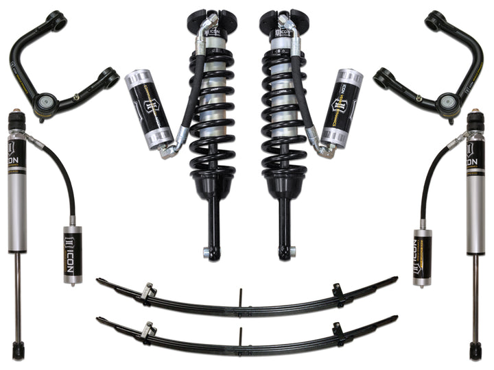ICON Vehicle Dynamics 2005-2015 Toyota Tacoma 0-3.5" Lift, Stage 4 Suspension System, Tubular