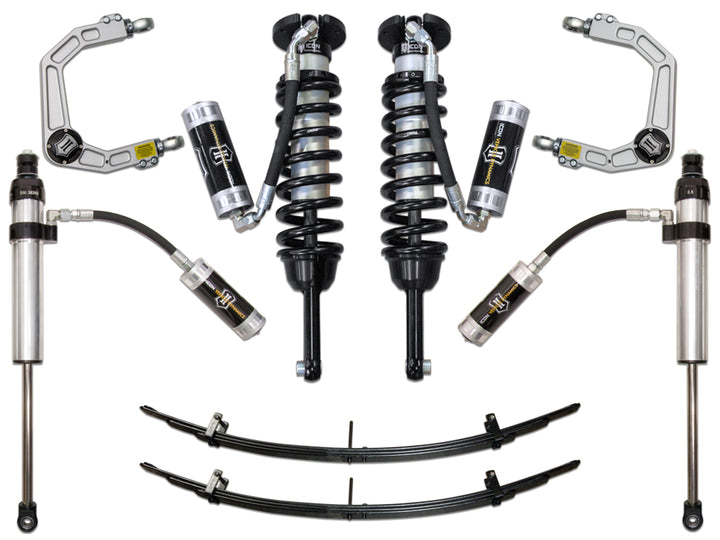 ICON Vehicle Dynamics 2005-2015 Toyota Tacoma 0-3.5" Lift, Stage 5 Suspension System, Billet