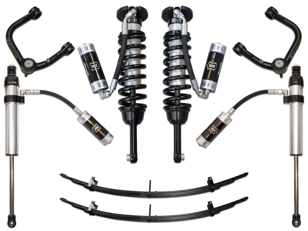 ICON Vehicle Dynamics 2005-2015 Toyota Tacoma 0-3.5" Lift, Stage 5 Suspension System, Tubular