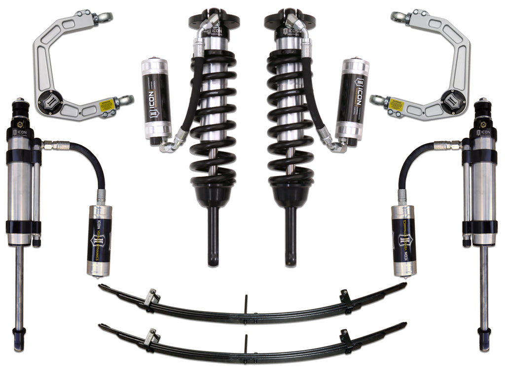 ICON Vehicle Dynamics 2005-2015 Toyota Tacoma 0-3.5" Lift, Stage 7 Suspension System, Billet, CDCV