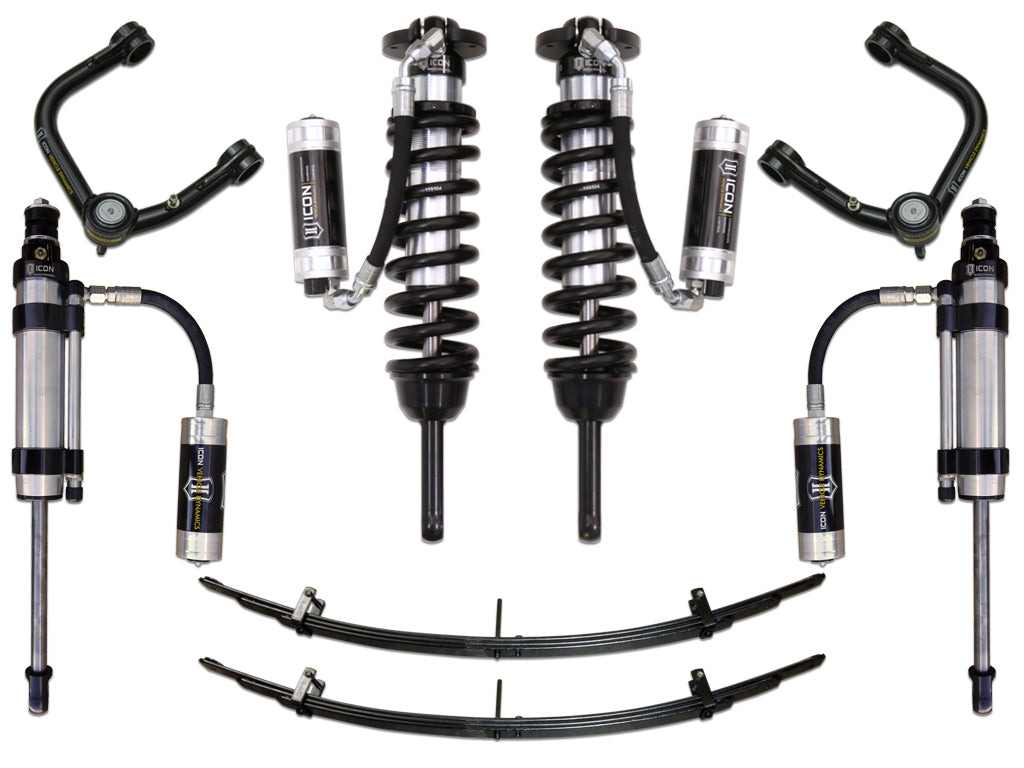 ICON Vehicle Dynamics 2005-2015 Toyota Tacoma 0-3.5" Lift, Stage 7 Suspension System, Tubular, CDCV