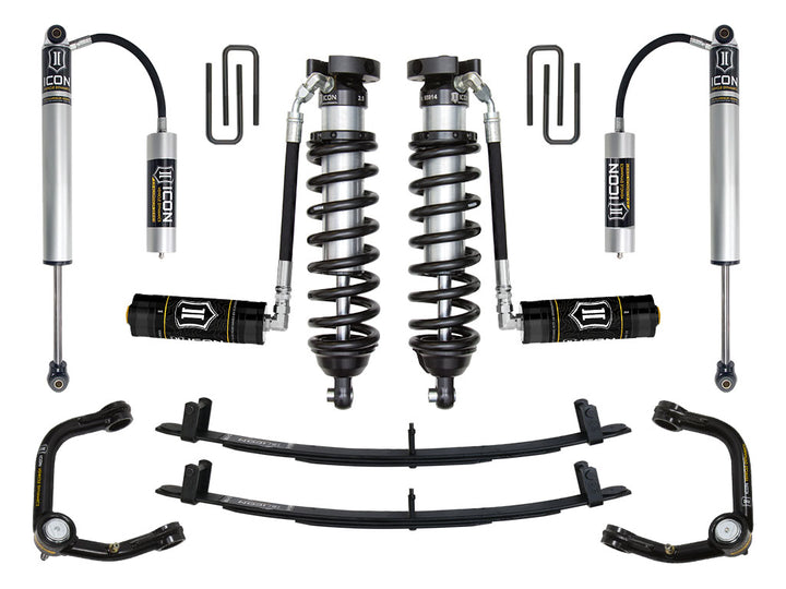 ICON Vehicle Dynamics 1995.5-2004 Toyota Tacoma, 0-3" Lift, Stage 4 Suspension System, Tubular UCA