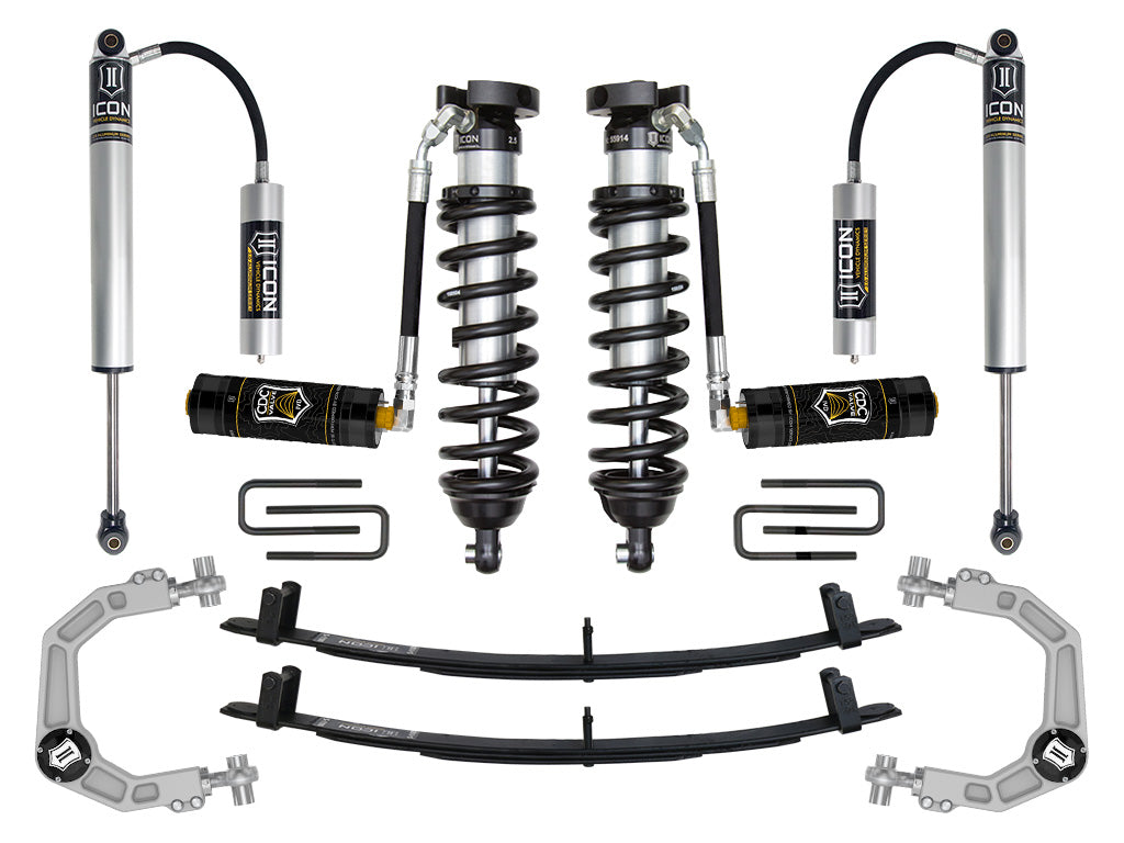 ICON Vehicle Dynamics 1995.5-04 Toyota Tacoma, 0-3" Lift, Stage 5 Suspension System, Billet UCA