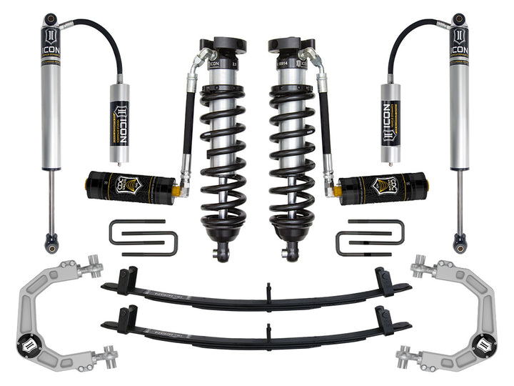 ICON Vehicle Dynamics 1995.5-04 Toyota Tacoma, 0-3" Lift, Stage 5 Suspension System, Billet UCA
