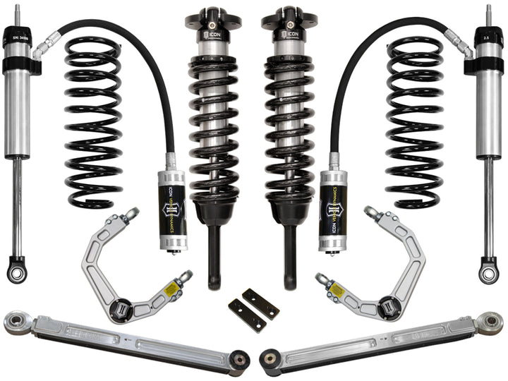 ICON Vehicle Dynamics 2010-2024 Toyota 4Runner, 0-3.5" Lift Stage 4 Suspension System, Billet UCA