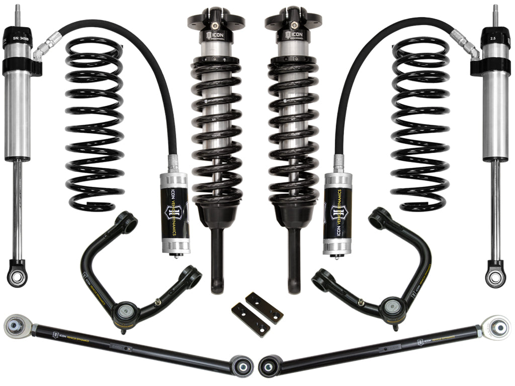 ICON Vehicle Dynamics 2010-2024 Toyota 4Runner, 0-3.5" Lift Stage 4 Suspension System, Tubular UCA