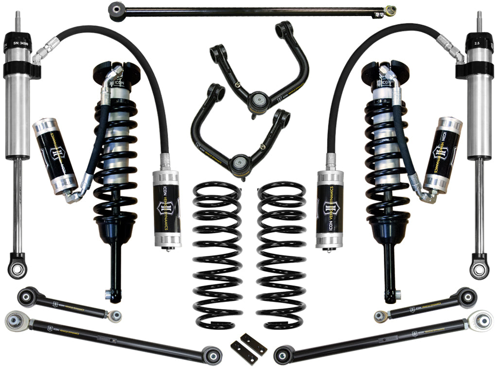 ICON Vehicle Dynamics 2010-2024 Toyota 4Runner, 0-3.5" Lift Stage 6 Suspension System, Tubular UCA
