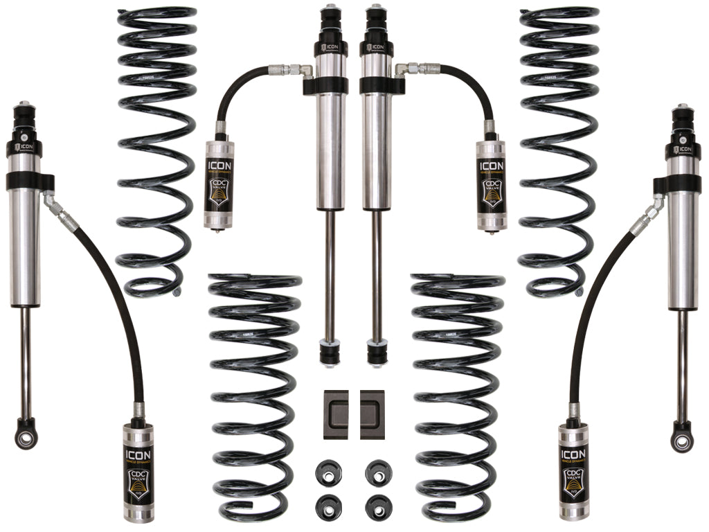 ICON Vehicle Dynamics 1991-97 Toyota 80 Series Land Cruiser, 3" Lift, Stage 3 Suspension System