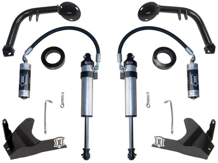ICON Vehicle Dynamics 03-09 4Runner/07-09 FJ Cruiser/05-15 Tacoma Stage 1 S2 Secondary Shock Kit