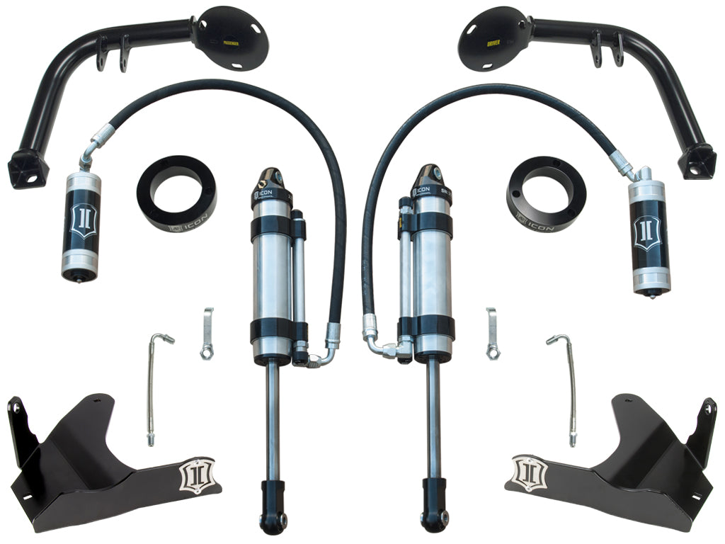 ICON Vehicle Dynamics 03-09 4Runner/07-09 FJ Cruiser/05-15 Tacoma Stage 3 S2 Secondary Shock Kit