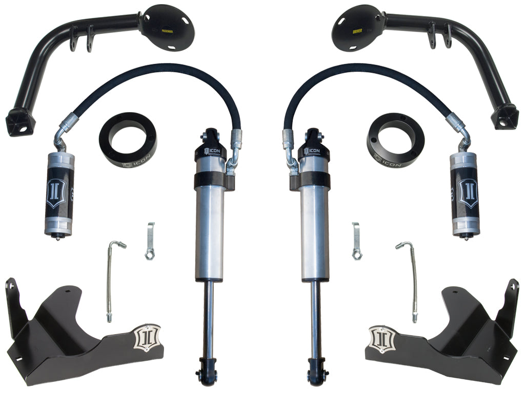 ICON Vehicle Dynamics 2010-2024 Toyota 4Runner, Stage 1, S2 Secondary Shock Upgrade System