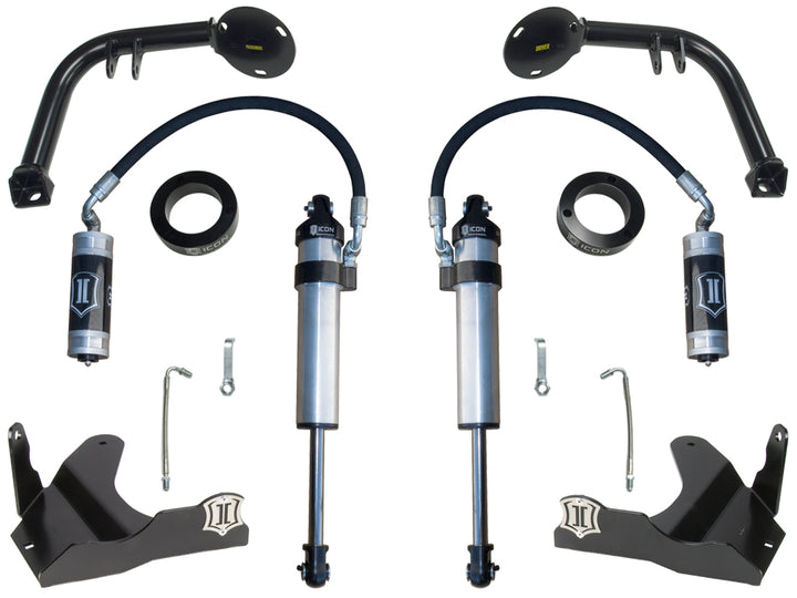 ICON Vehicle Dynamics 2010-2024 Toyota 4Runner, Stage 1, S2 Secondary Shock Upgrade System