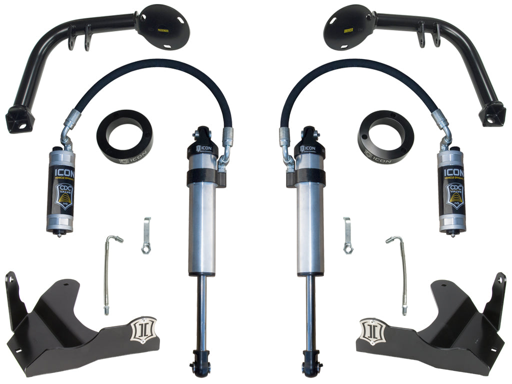 ICON Vehicle Dynamics 2010-2024 Toyota 4Runner, Stage 2, S2 Secondary Shock Upgrade System