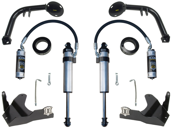 ICON Vehicle Dynamics 2010-2024 Toyota 4Runner, Stage 2, S2 Secondary Shock Upgrade System