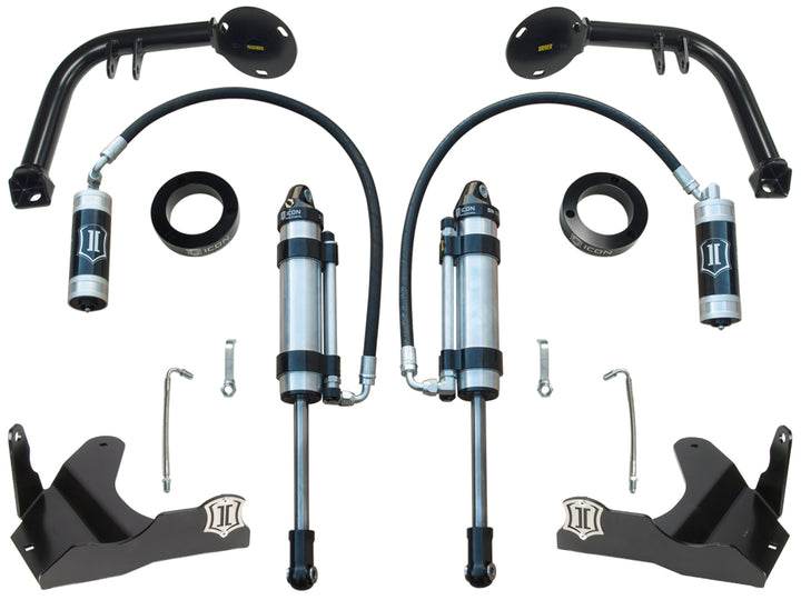 ICON Vehicle Dynamics 2010-2024 Toyota 4Runner, Stage 3, S2 Secondary Shock Upgrade System