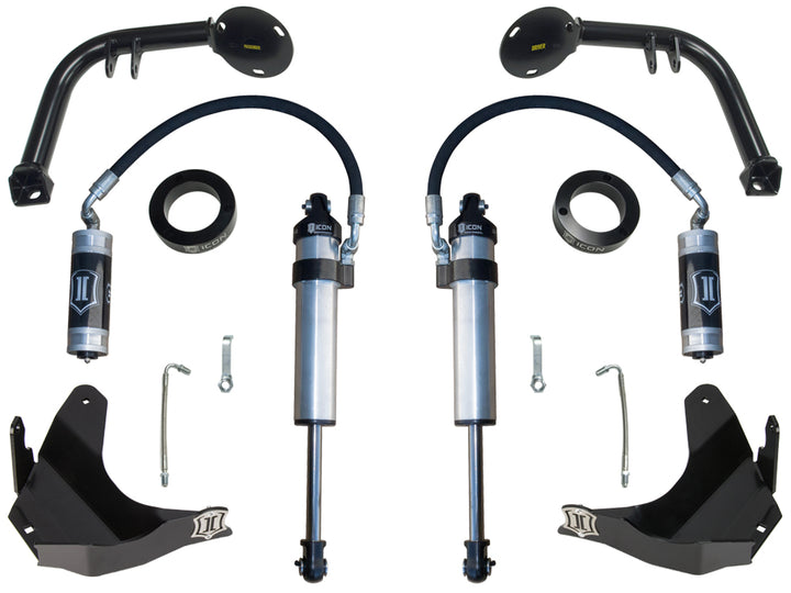 ICON Vehicle Dynamics 2016-2023 Toyota Tacoma, Stage 1 S2 Secondary Shock Upgrade System