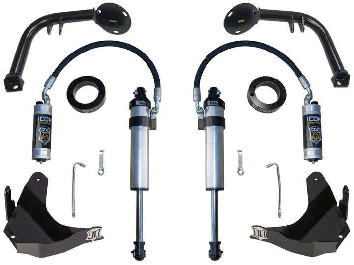 ICON Vehicle Dynamics 2016-2023 Toyota Tacoma, Stage 2 S2 Secondary Shock Upgrade System