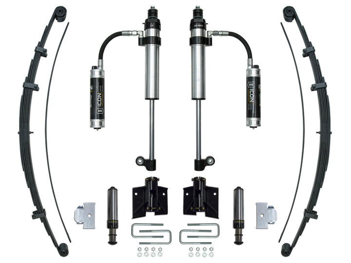 ICON Vehicle Dynamics 2005-2023 Toyota Tacoma, Stage 2 RXT Suspension System, CDCV
