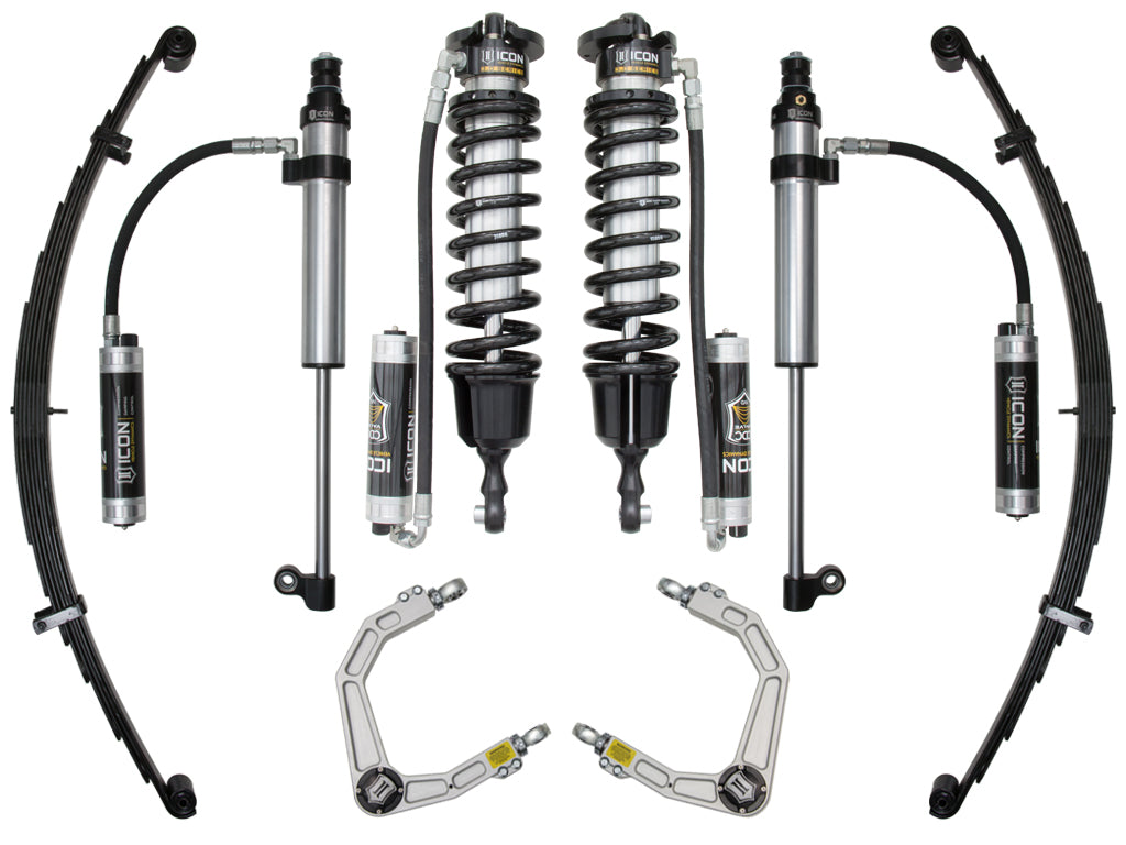 ICON Vehicle Dynamics 2007-2021 Toyota Tundra, 1.63-3" Lift, 3.0 Stage 1 Suspension System, Billet